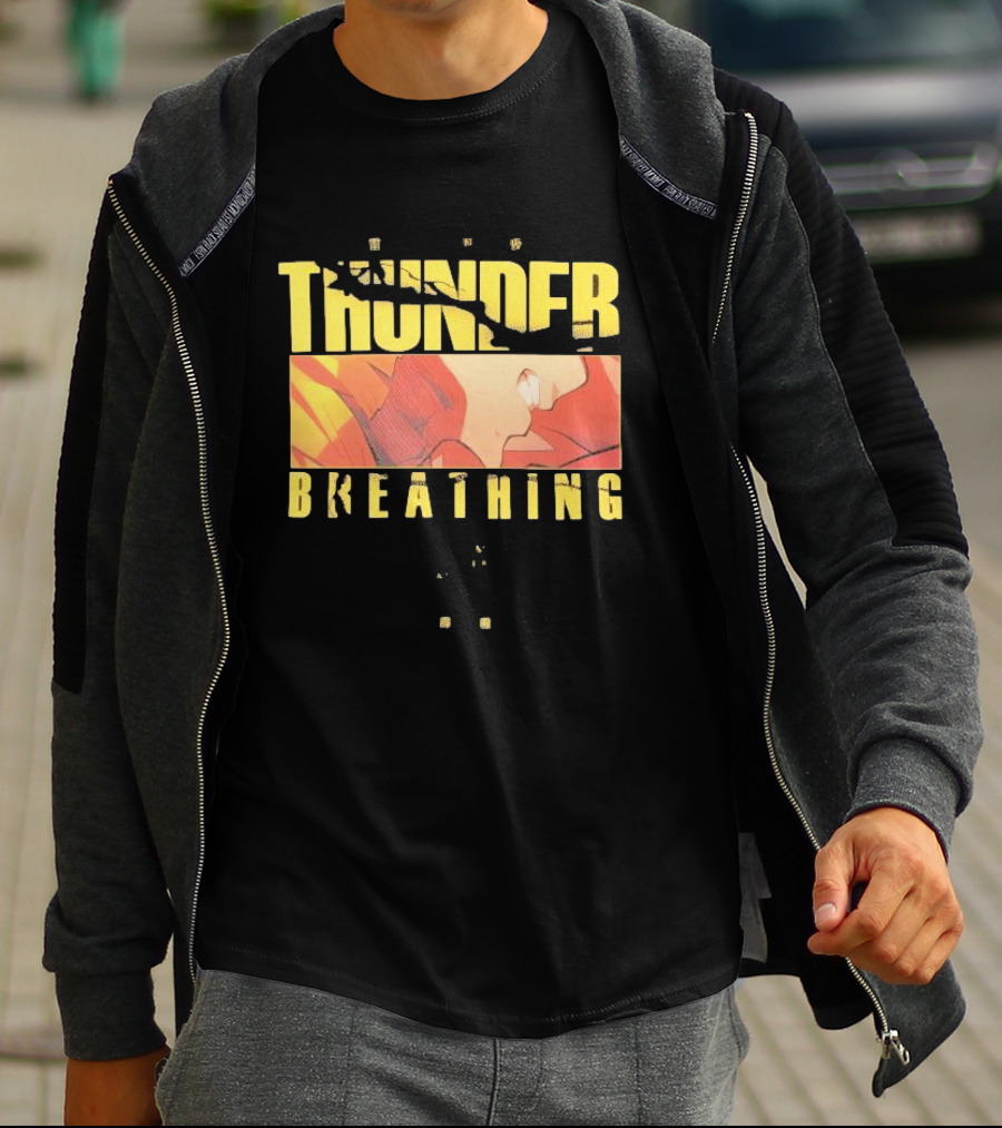 Thunder Breathing First Form Thunderclap And Flash Anime T-Shirt