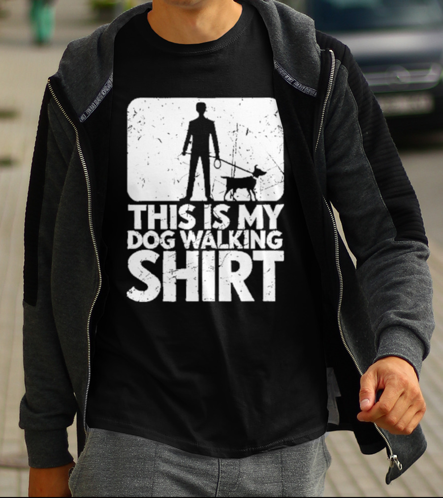 THIS IS MY DOG WALKING T-Shirt