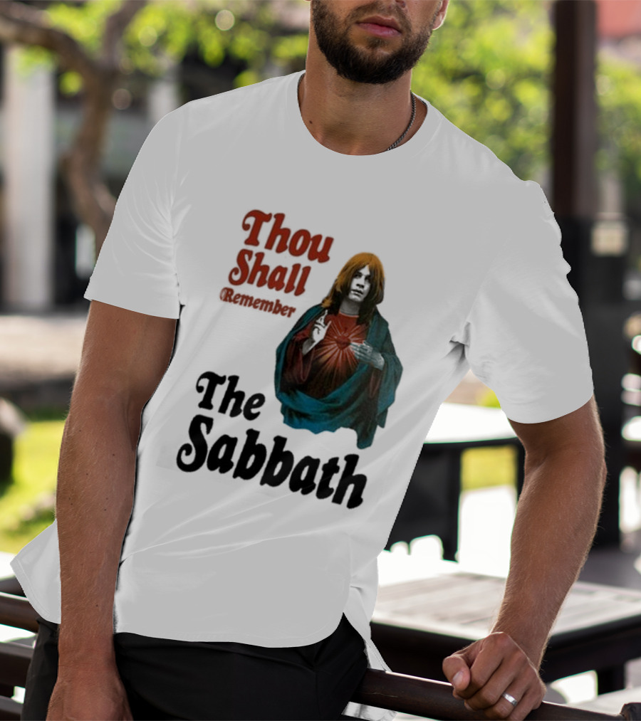 Thou Shall Remember The Sabbath Black Sabbath T-Shirt