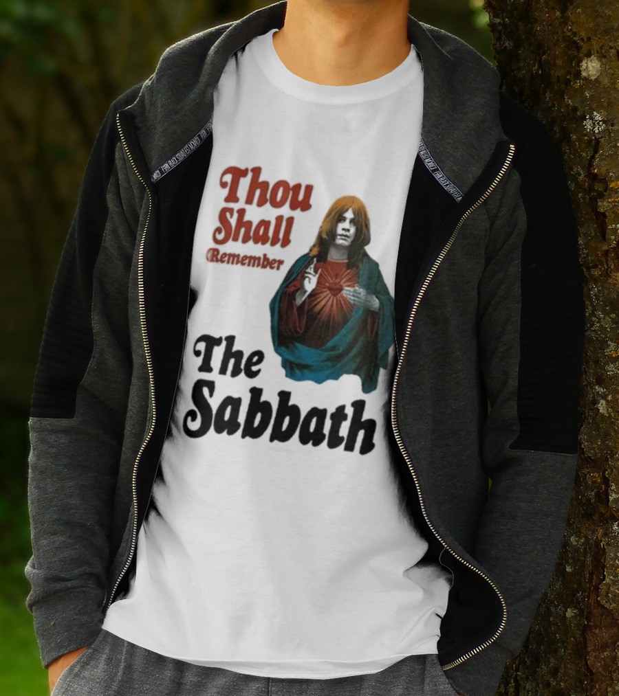 Thou Shall Remember The Sabbath Black Sabbath T-Shirt