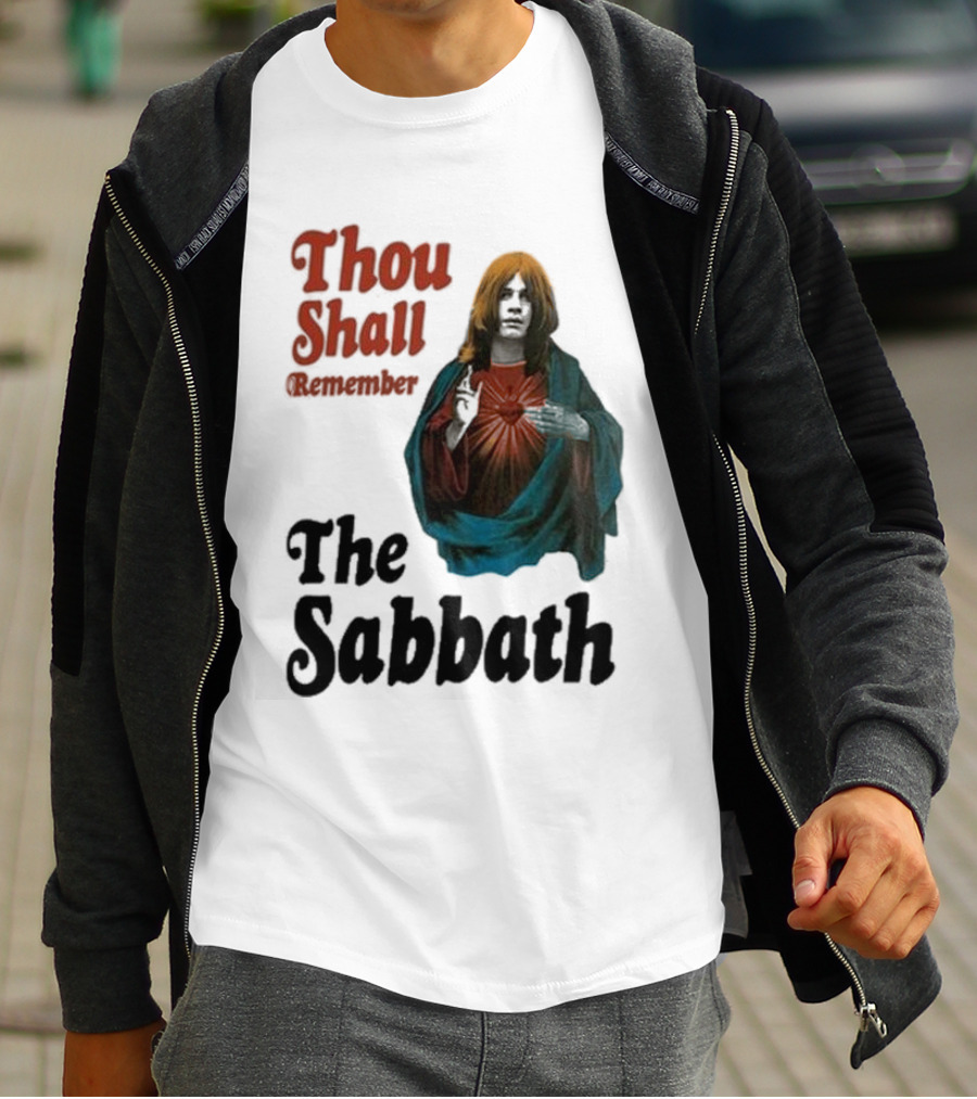 Thou Shall Remember The Sabbath Black Sabbath T-Shirt