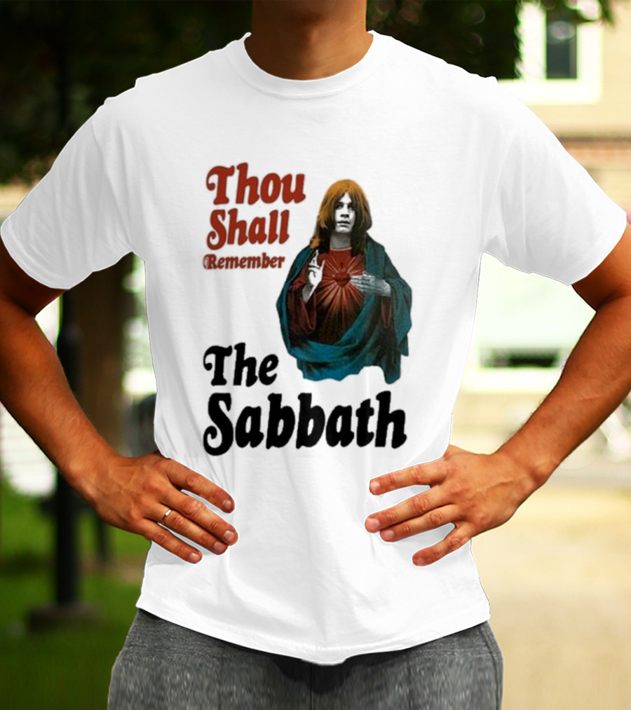 Thou Shall Remember The Sabbath Black Sabbath T-Shirt