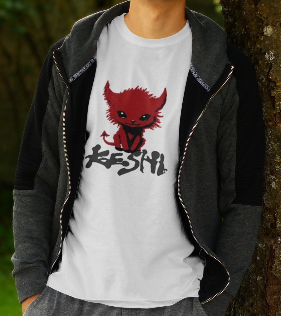 Keshi Red Devil Monster Character T-Shirt