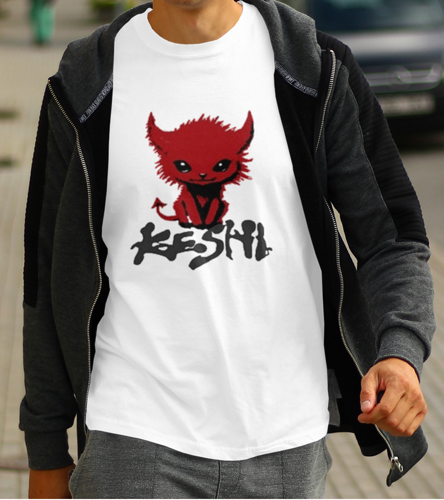 Keshi Red Devil Monster Character T-Shirt