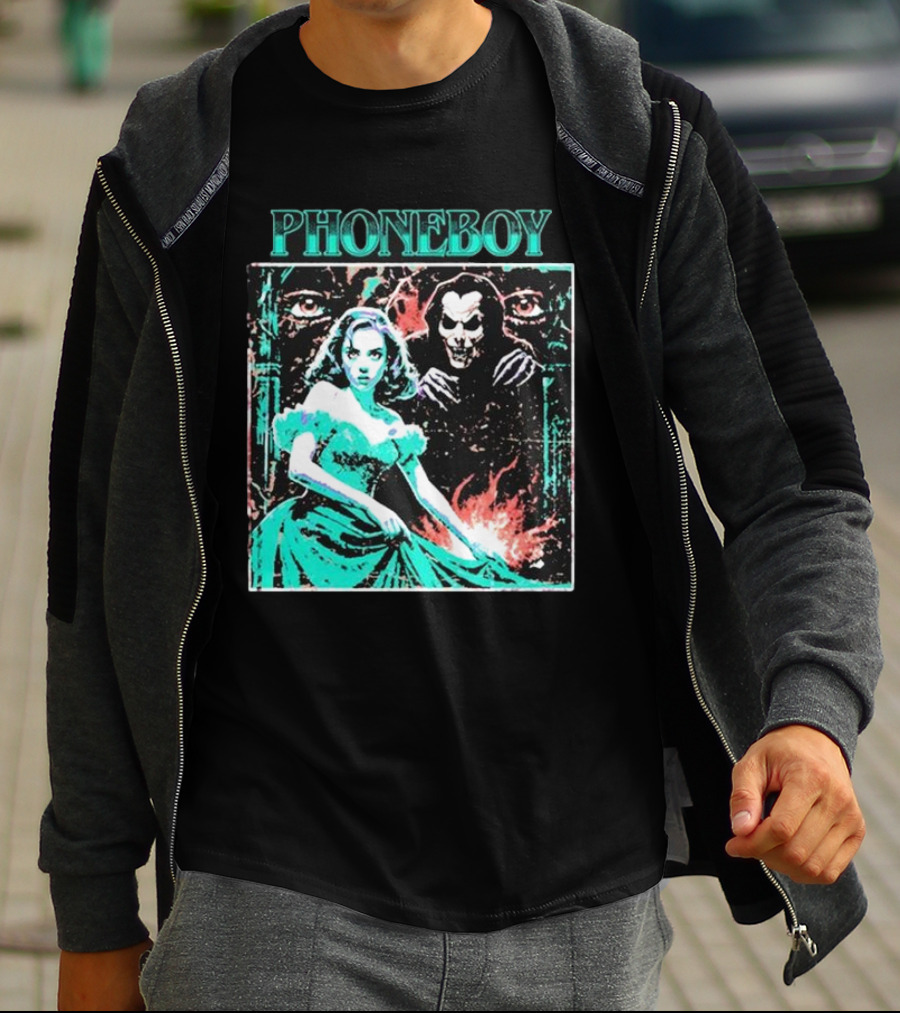 PHONEBOY A Night Of Ultimate Horror Vintage Gothic Horror Aesthetic T-Shirt
