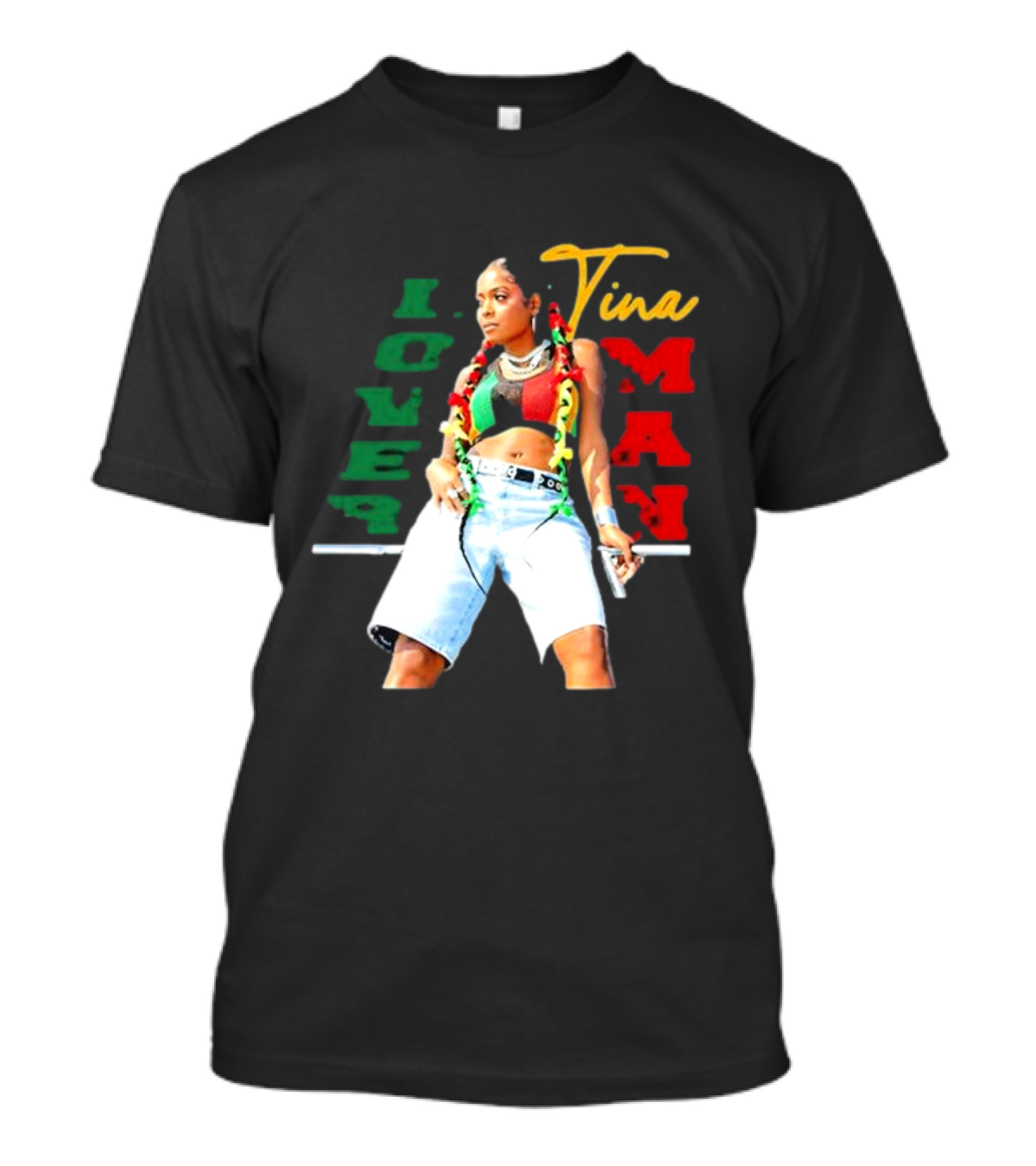 Tina Pinnock Lover Man Reggae Style Vibes T-Shirt