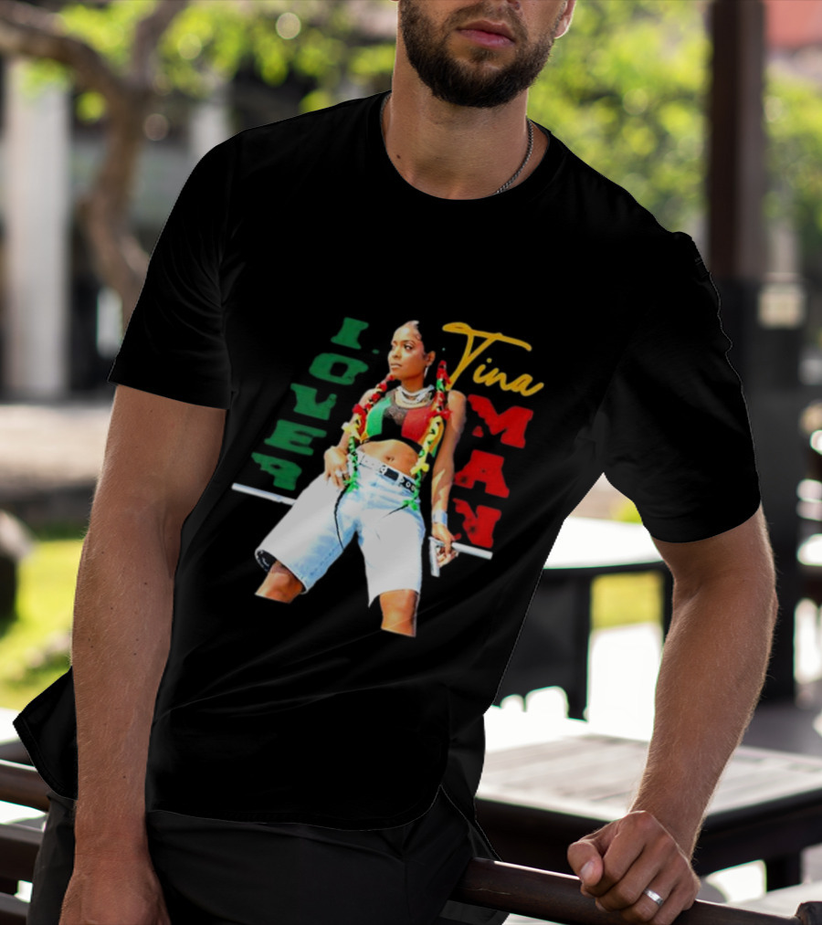 Tina Pinnock Lover Man Reggae Style Vibes T-Shirt