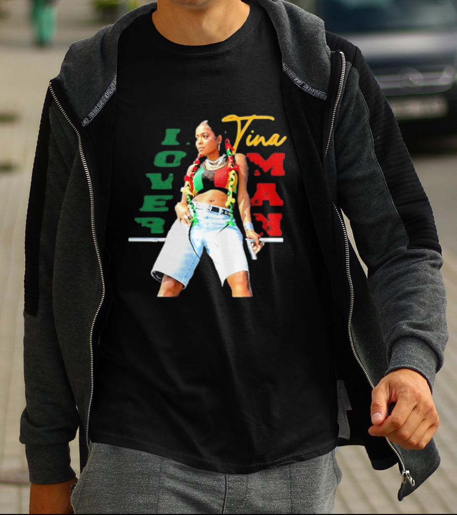 Tina Pinnock Lover Man Reggae Style Vibes T-Shirt