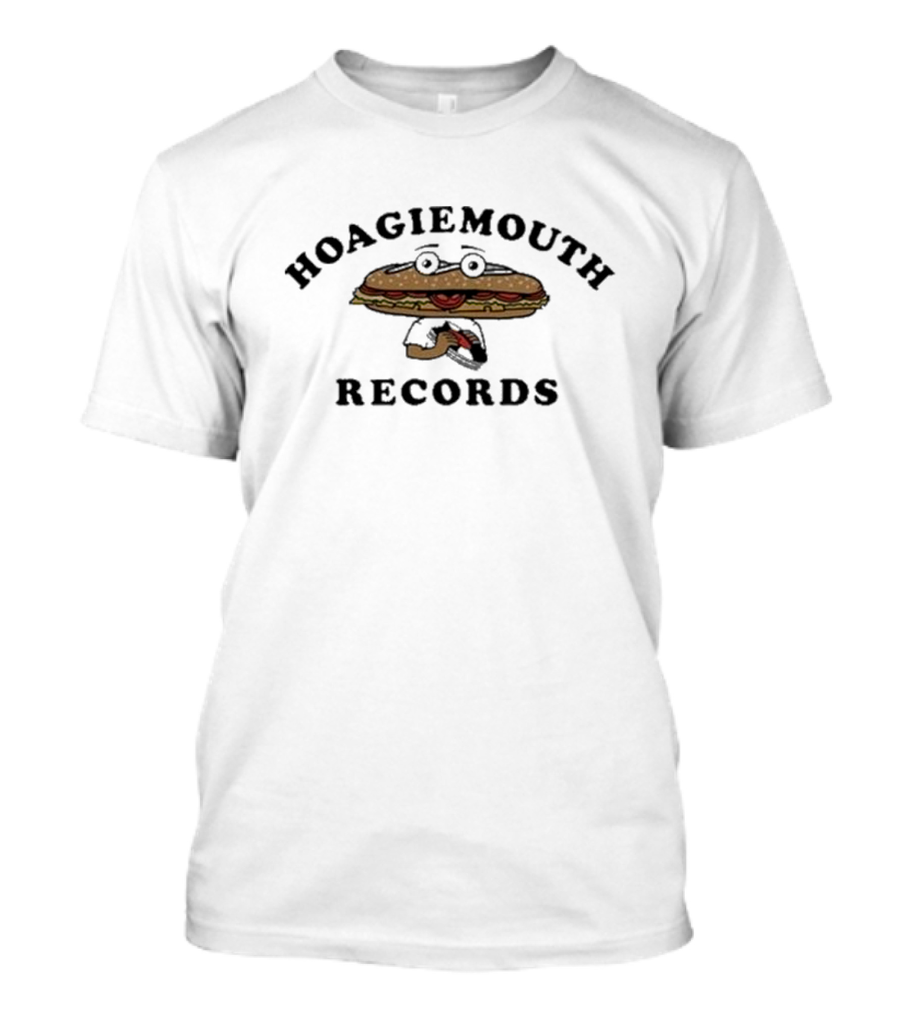 Hoagiemouth Records Cartoon Sandwich T-Shirt