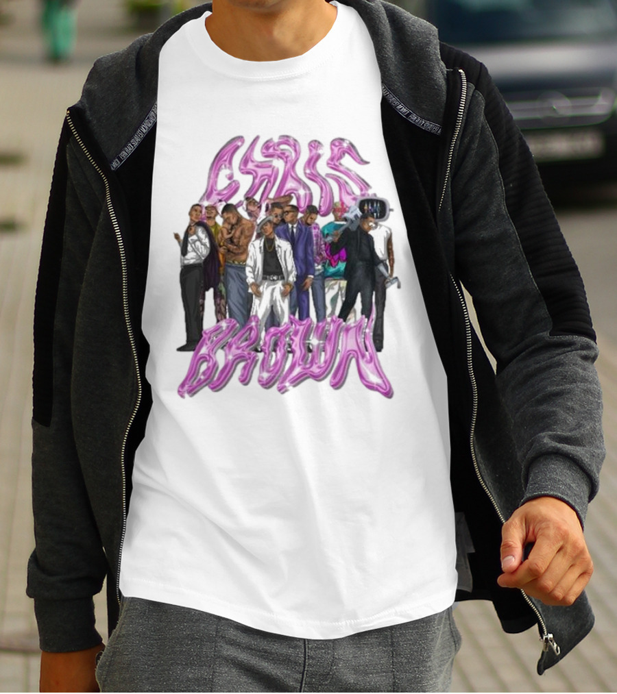 20 Years Of Chris Brown Celebrating Music Journey Icons T-Shirt