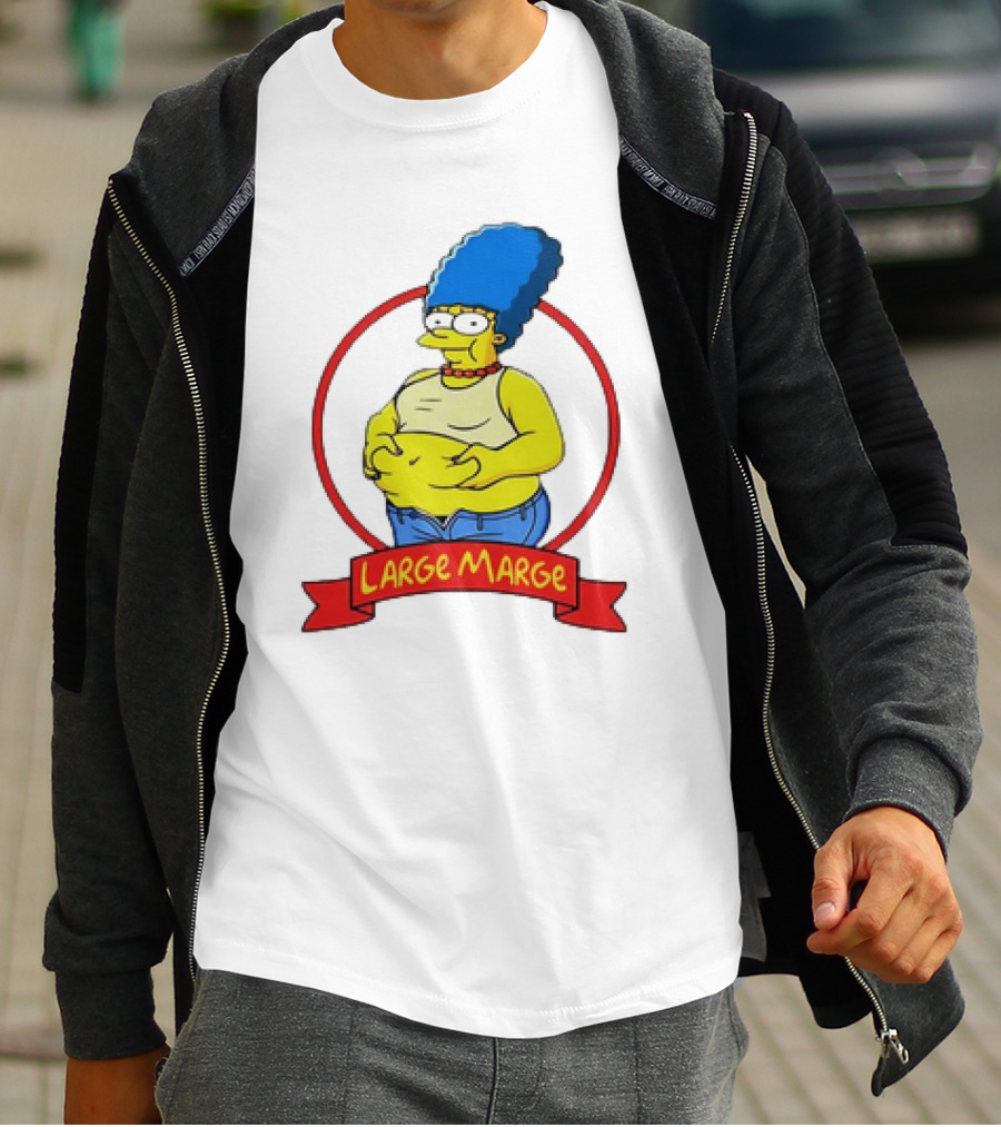 Large Marge Simpsons Cartoon Meme T-Shirt