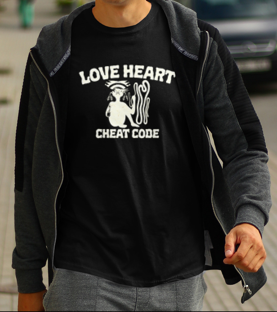 Love Heart Cheat Code Hiatus Kaiyote Wrestler T-Shirt