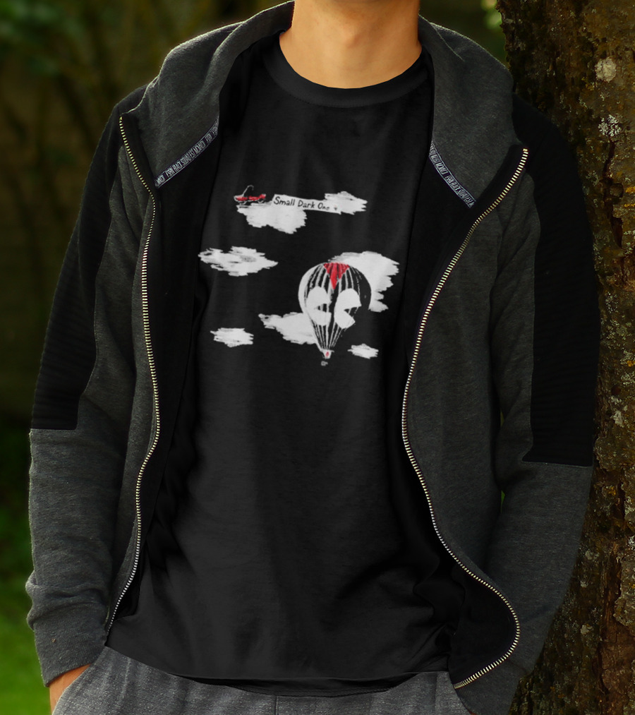 Small Dark One Cloud Balloon T-Shirt