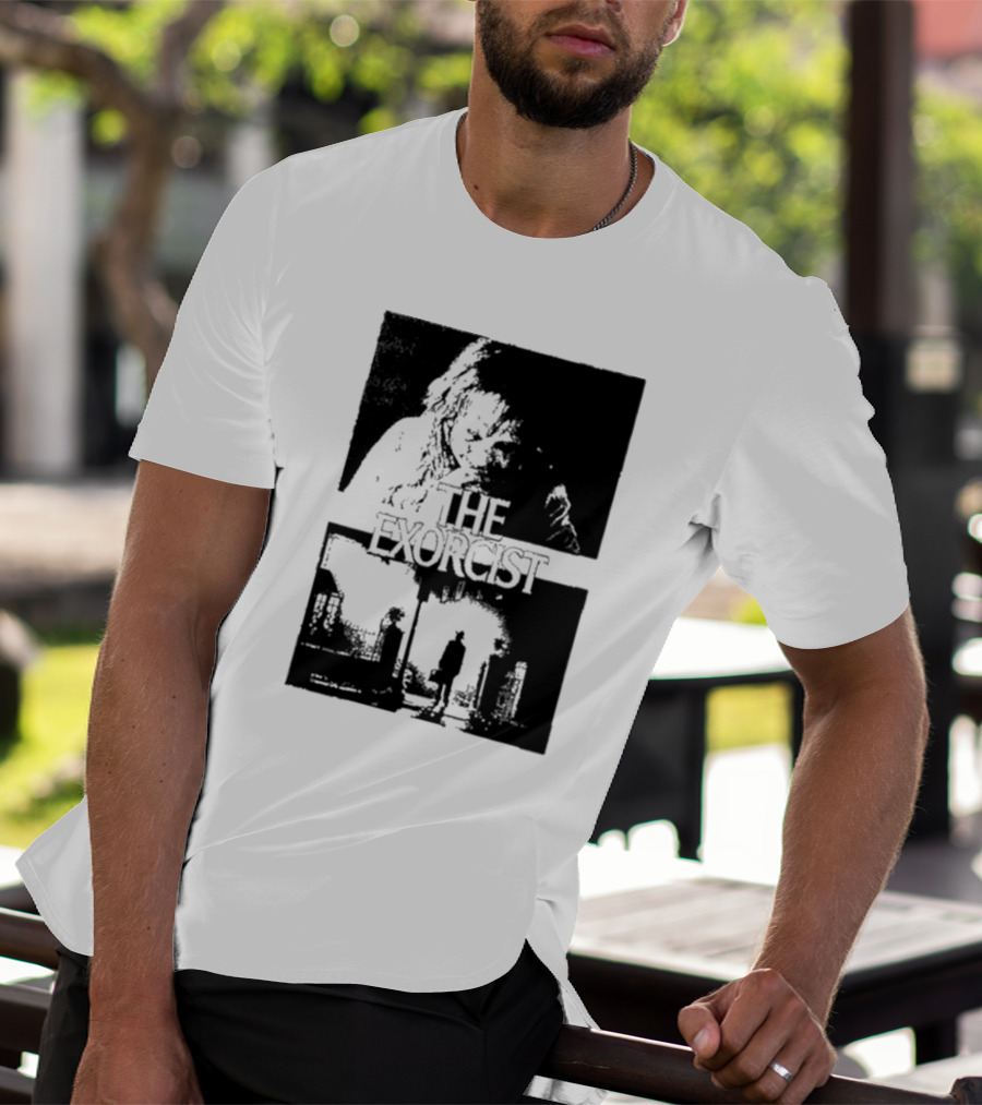 San Antonio Sharpist Horror Crossover The Exorcist T-Shirt