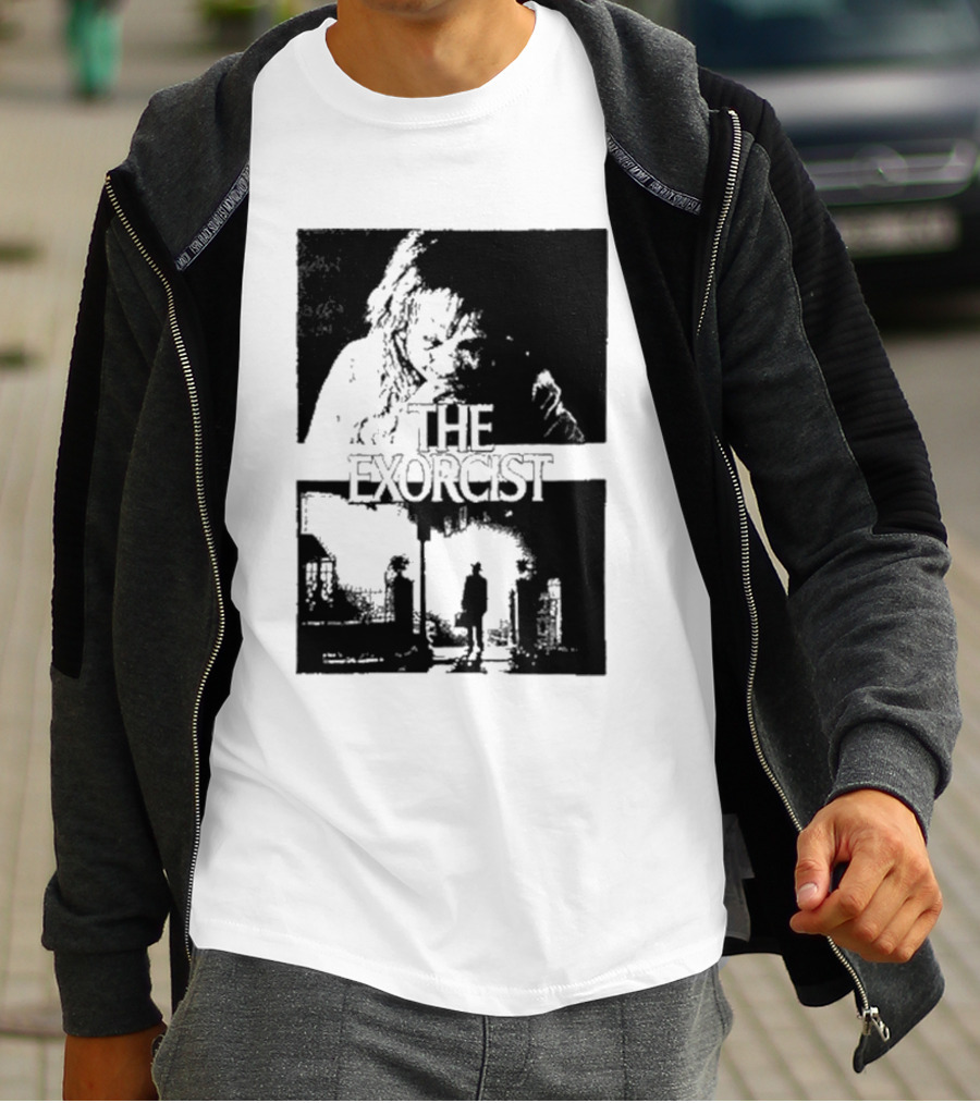 San Antonio Sharpist Horror Crossover The Exorcist T-Shirt