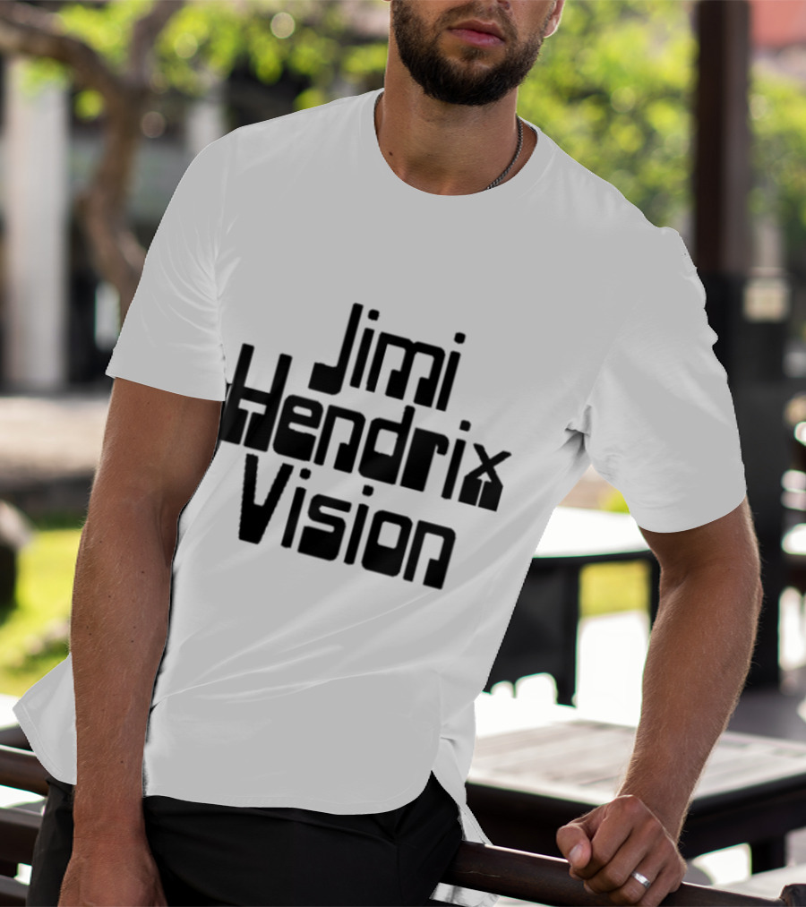 Jimi Hendrix Vision Ringer Retro Psychedelic T-Shirt