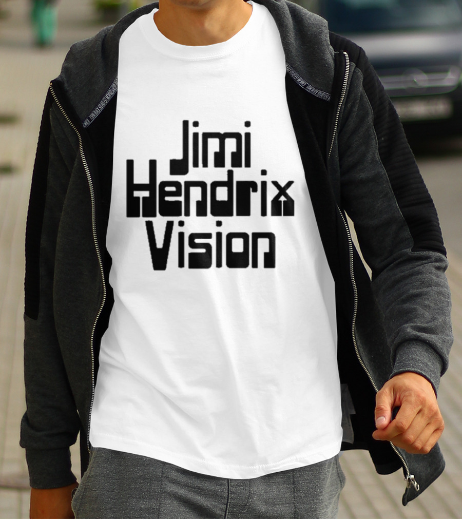 Jimi Hendrix Vision Ringer Retro Psychedelic T-Shirt