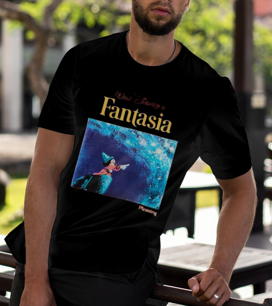 Walt Disney Fantasia L'Apprenti Sorcier Pleasing Mickey As Sorcerer's Apprentice T-Shirt
