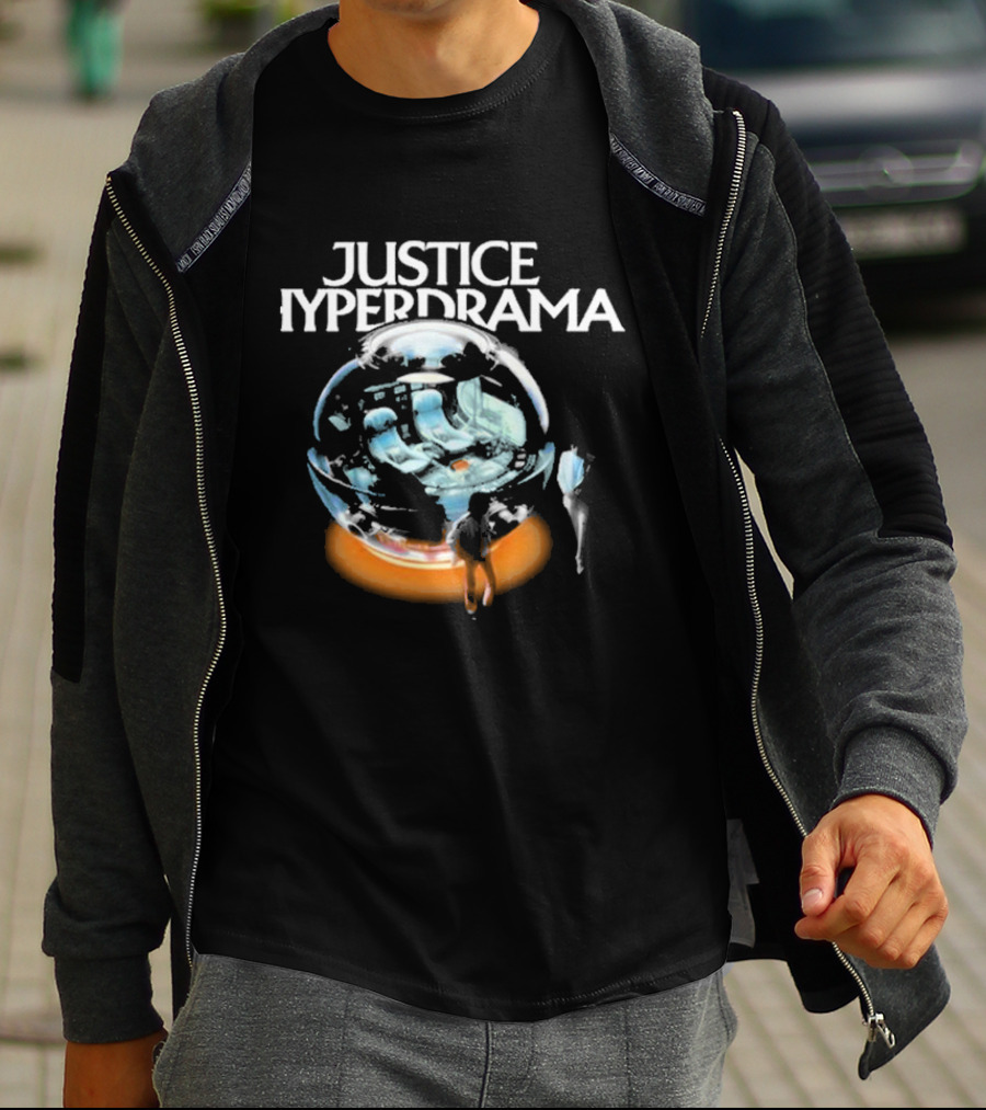 Justice Hyperdrama Futuristic Encounter Us Tour T-Shirt