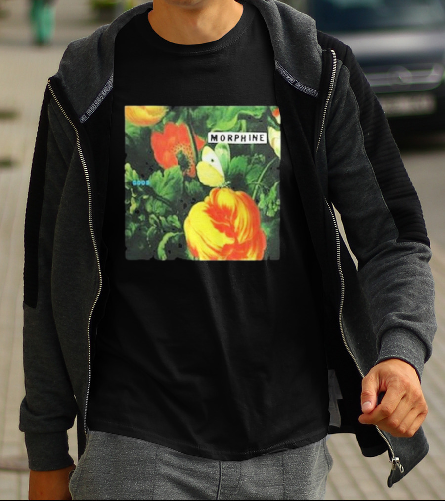Morphine Good Floral Butterfly Garden T-Shirt