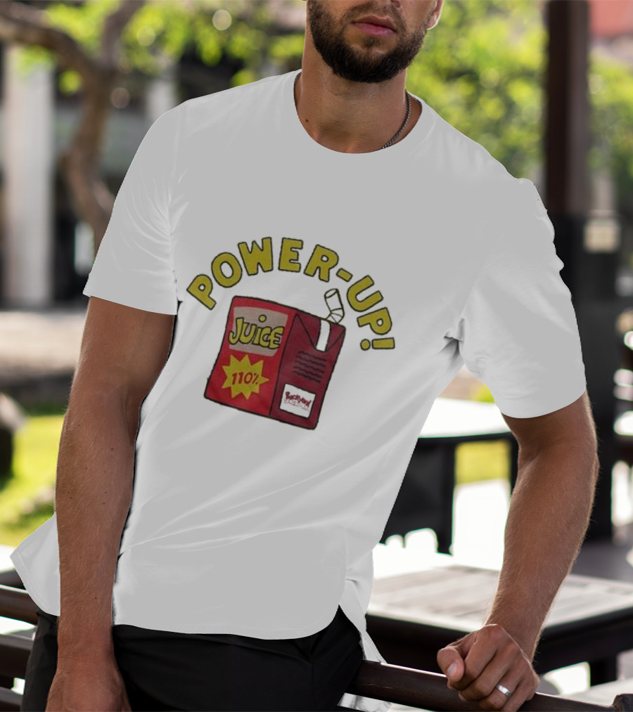 Backyard Baseball Juice Box Power-Up 110% T-Shirt