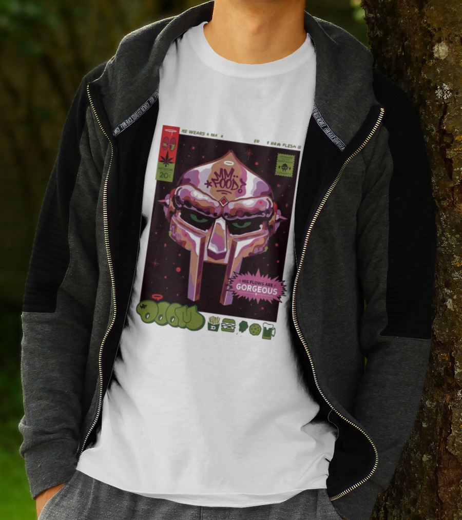 Mm..Food MF Doom Mask His Flows Are Gorgeous T-Shirt