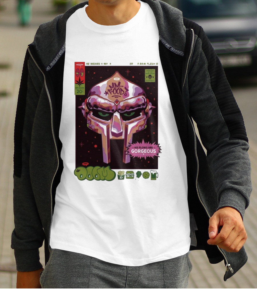 Mm..Food MF Doom Mask His Flows Are Gorgeous T-Shirt