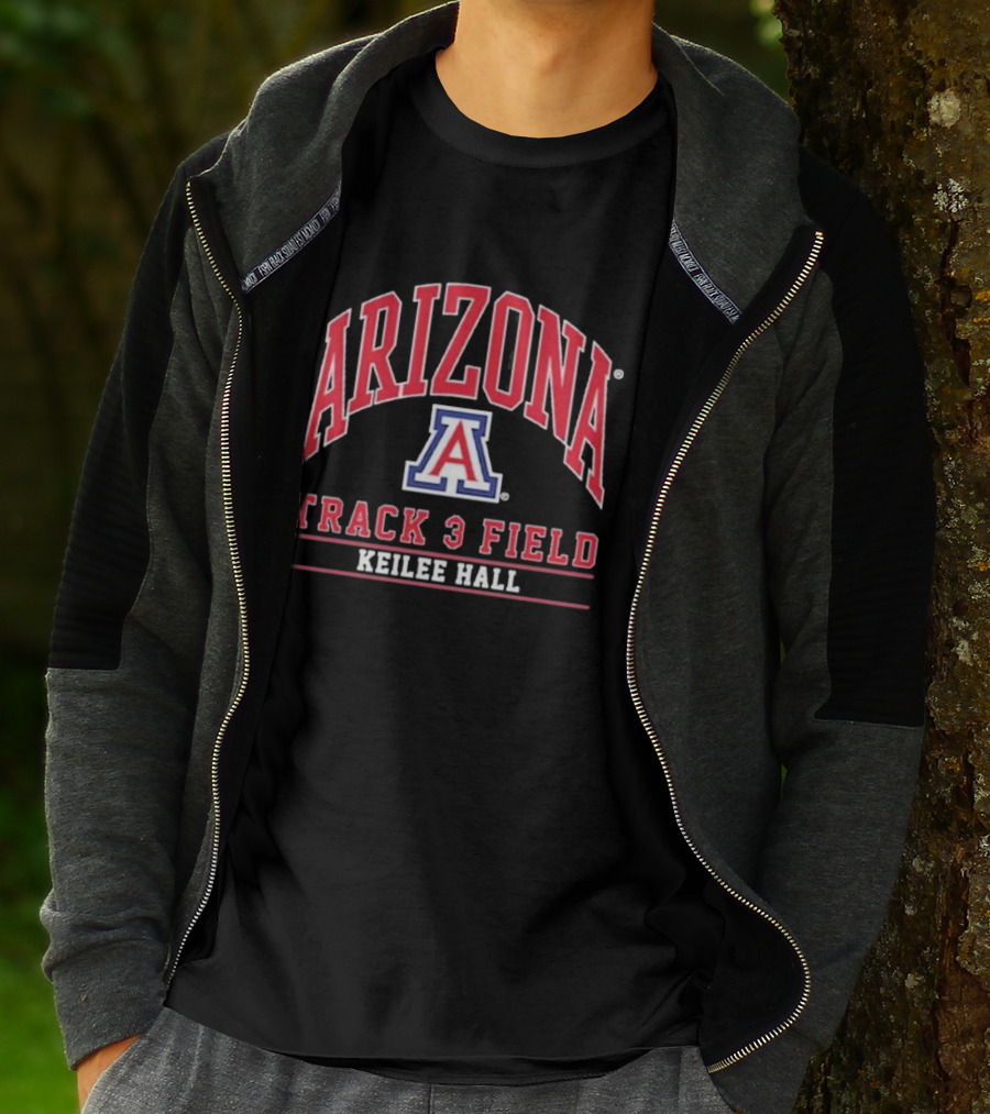 Arizona Track And Field Keilee Hall T-Shirt