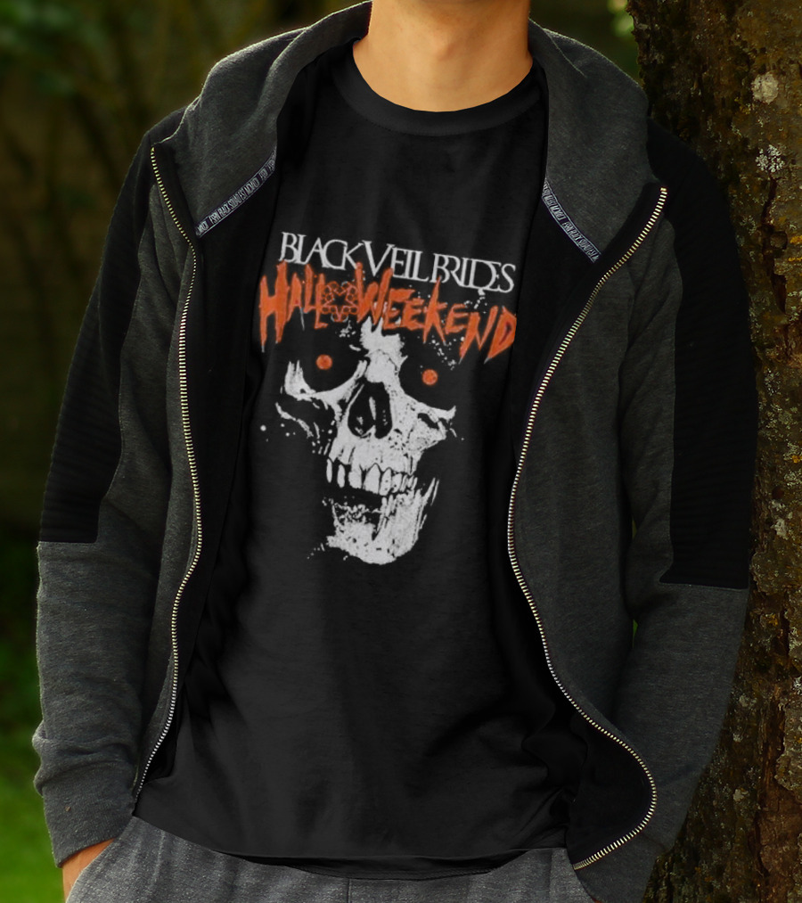 Black Veil Brides Halloweekend Skull T-Shirt