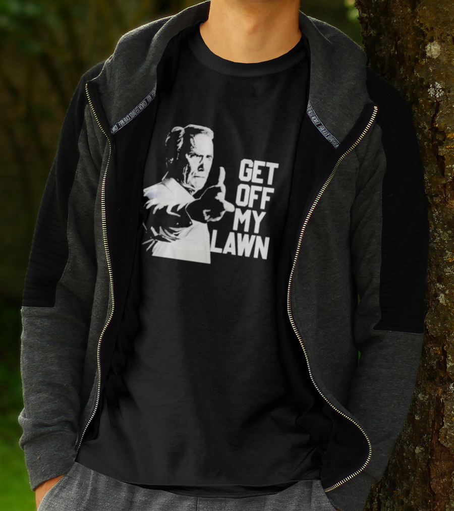 Clint Eastwood Get Off My Lawn Iconic TV Scene T-Shirt