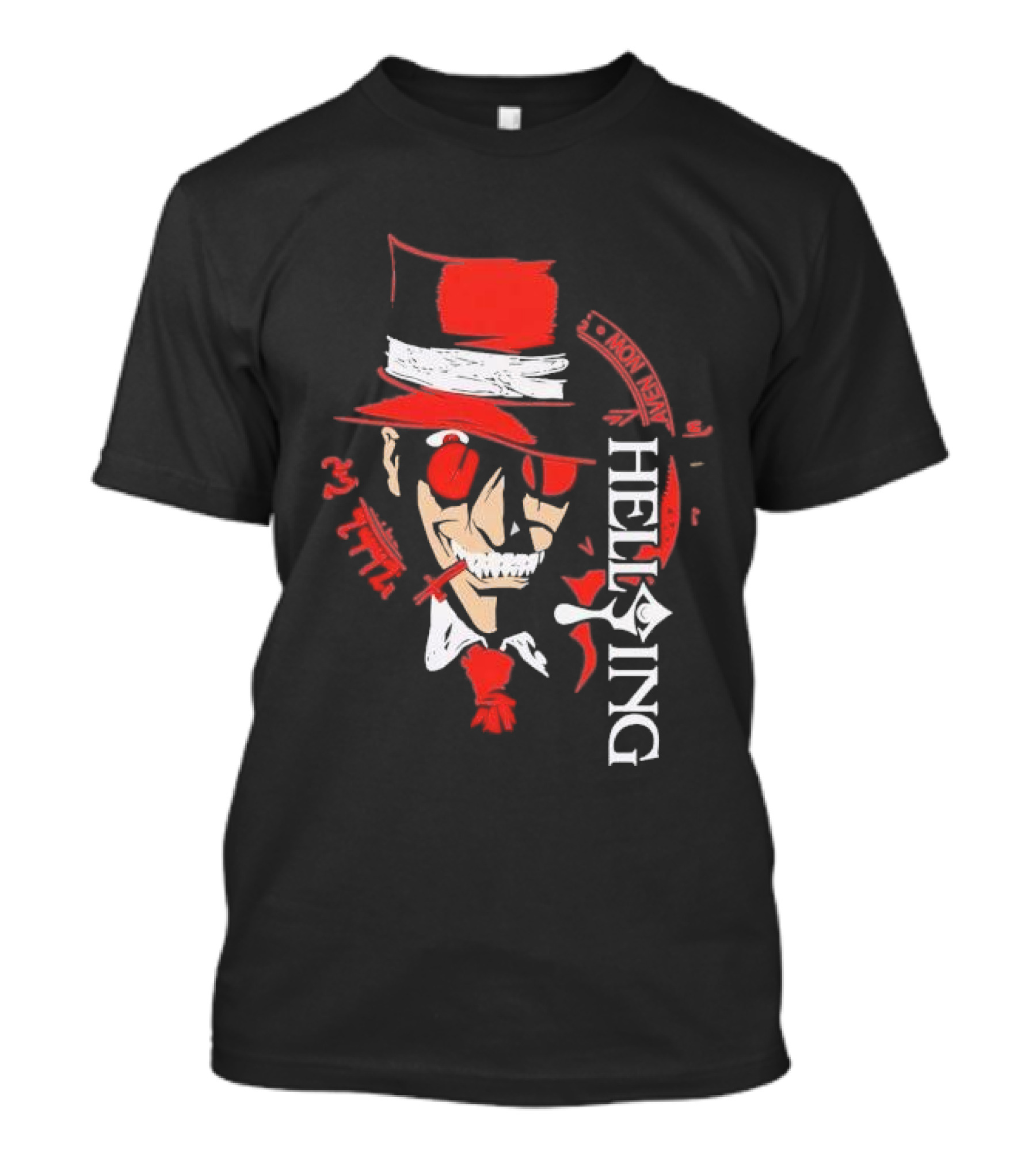 Hellsing Alucard Vampire No Life King T-Shirt
