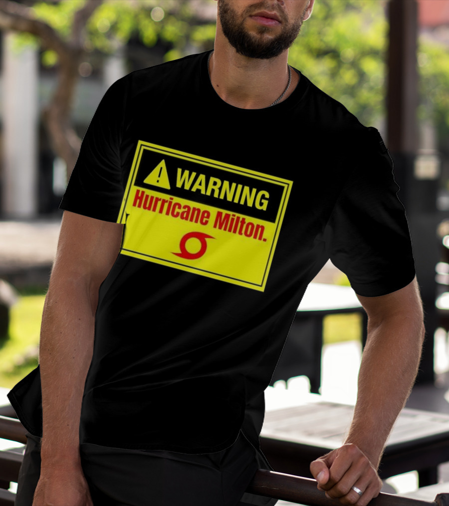 WARNING Hurricane Milton T-Shirt