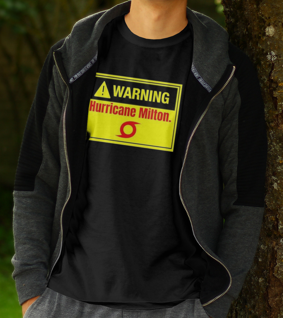 WARNING Hurricane Milton T-Shirt