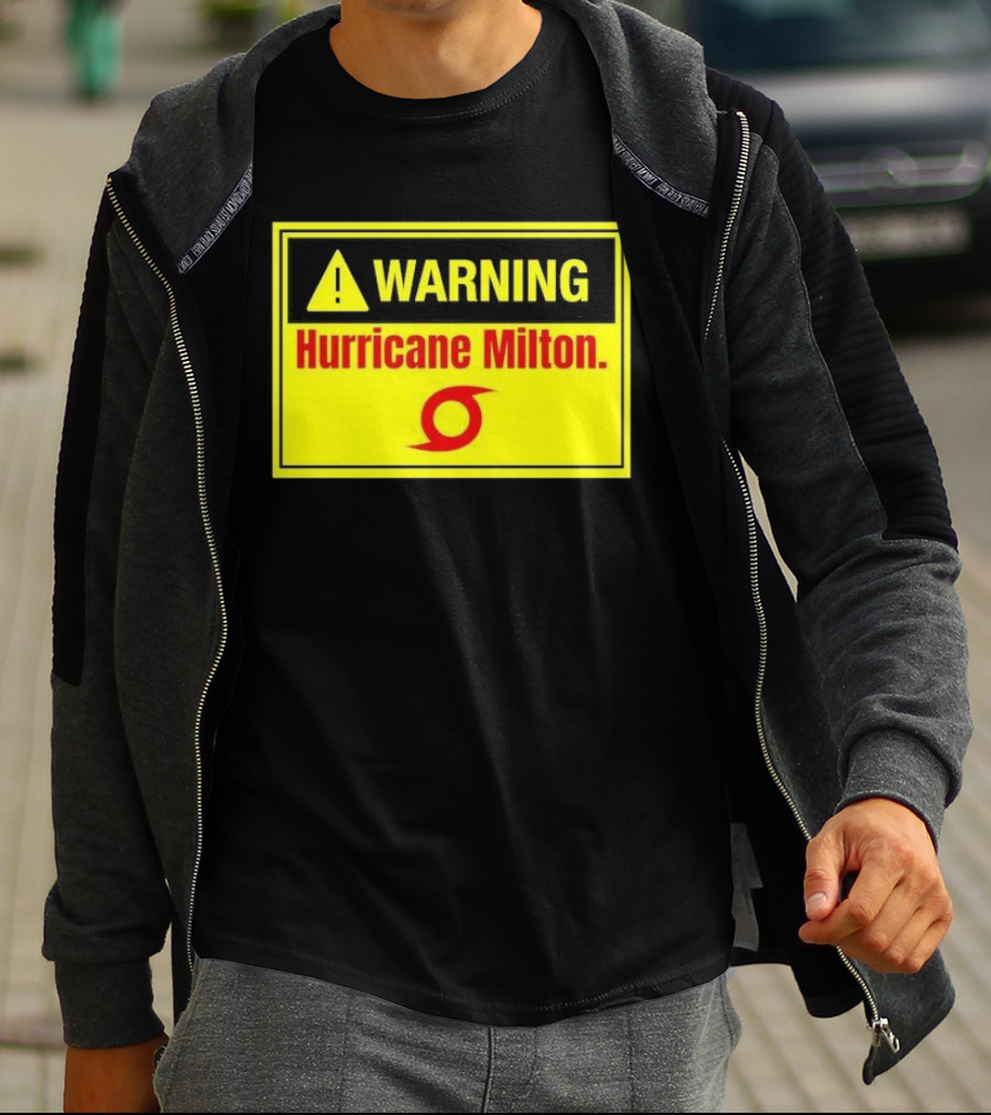 WARNING Hurricane Milton T-Shirt
