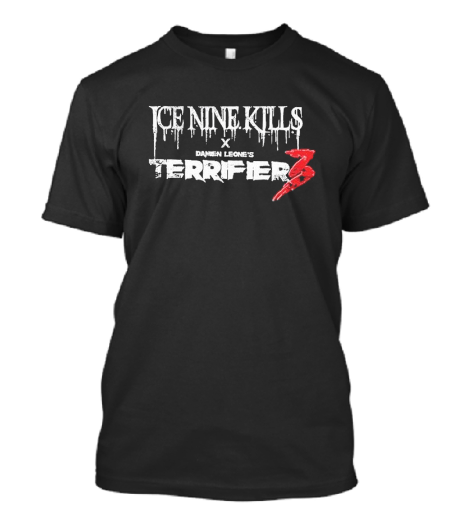 Ice Nine Kills X Damien Leone's Terrifier 3 Psychos Only Art Will Never T-Shirt
