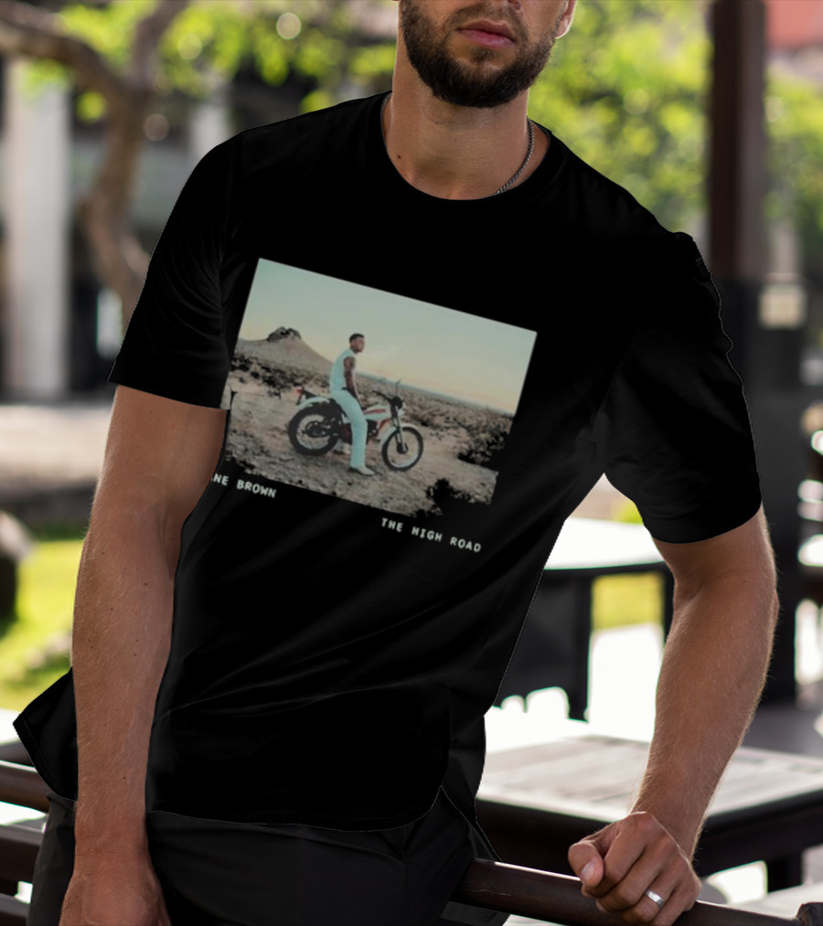 Kane Brown The High Road Desert Motorcycle Scene T-Shirt