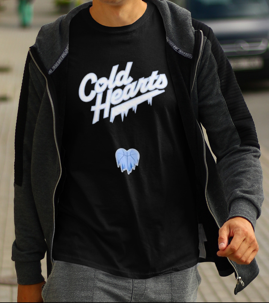 Cold Hearts Script Ice Drip T-Shirt
