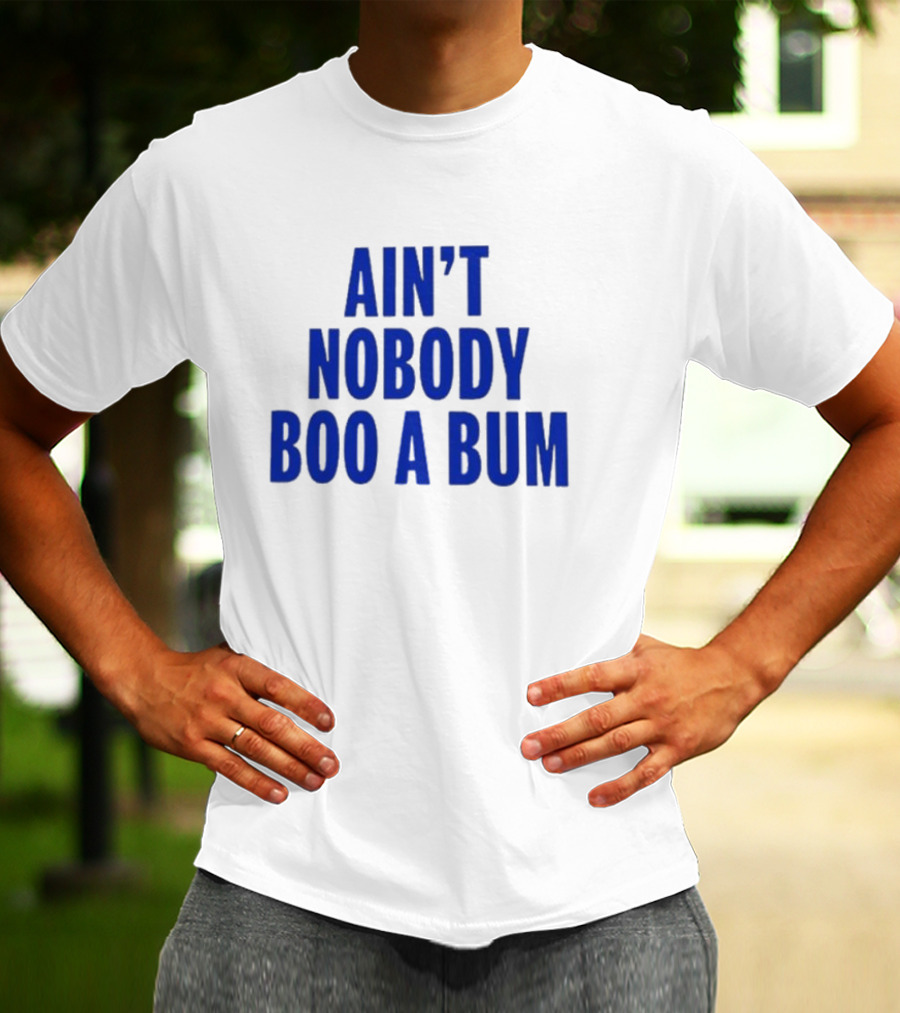 Ain't Nobody Boo A Bum T-Shirt