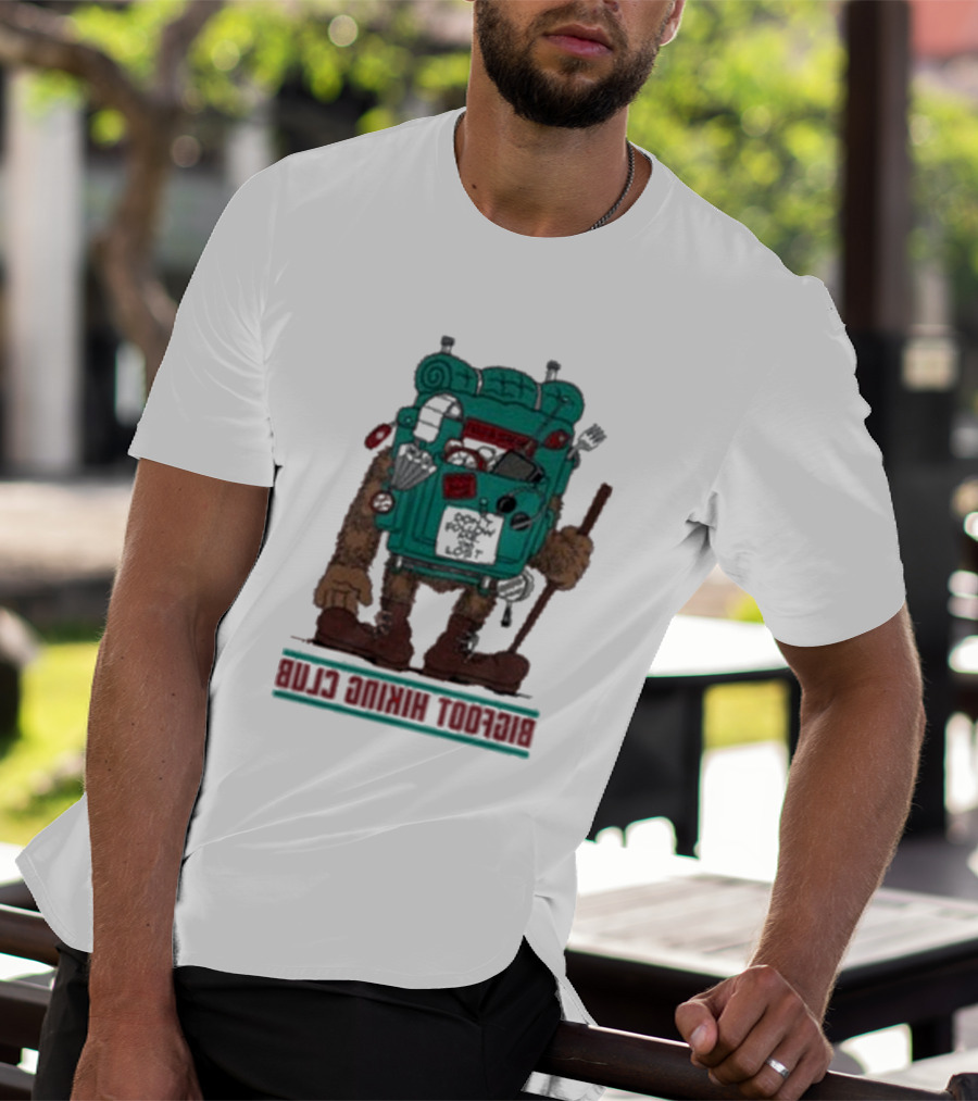 Bigfoot Hiking Club Don't Follow Me You Won't Make It T-Shirt