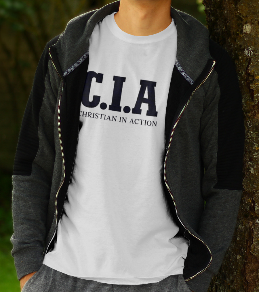 C I A Christian In Action T-Shirt