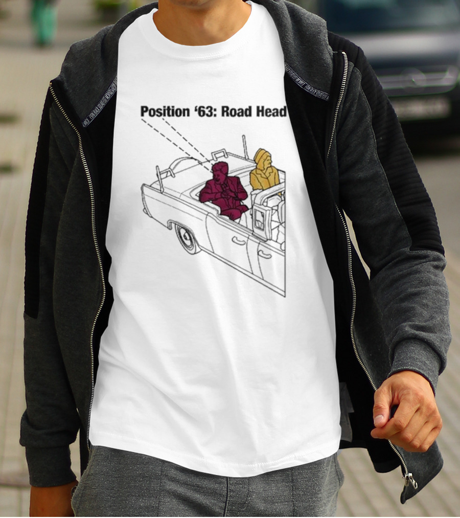 Position '63 Road Head Convertible Scene T-Shirt
