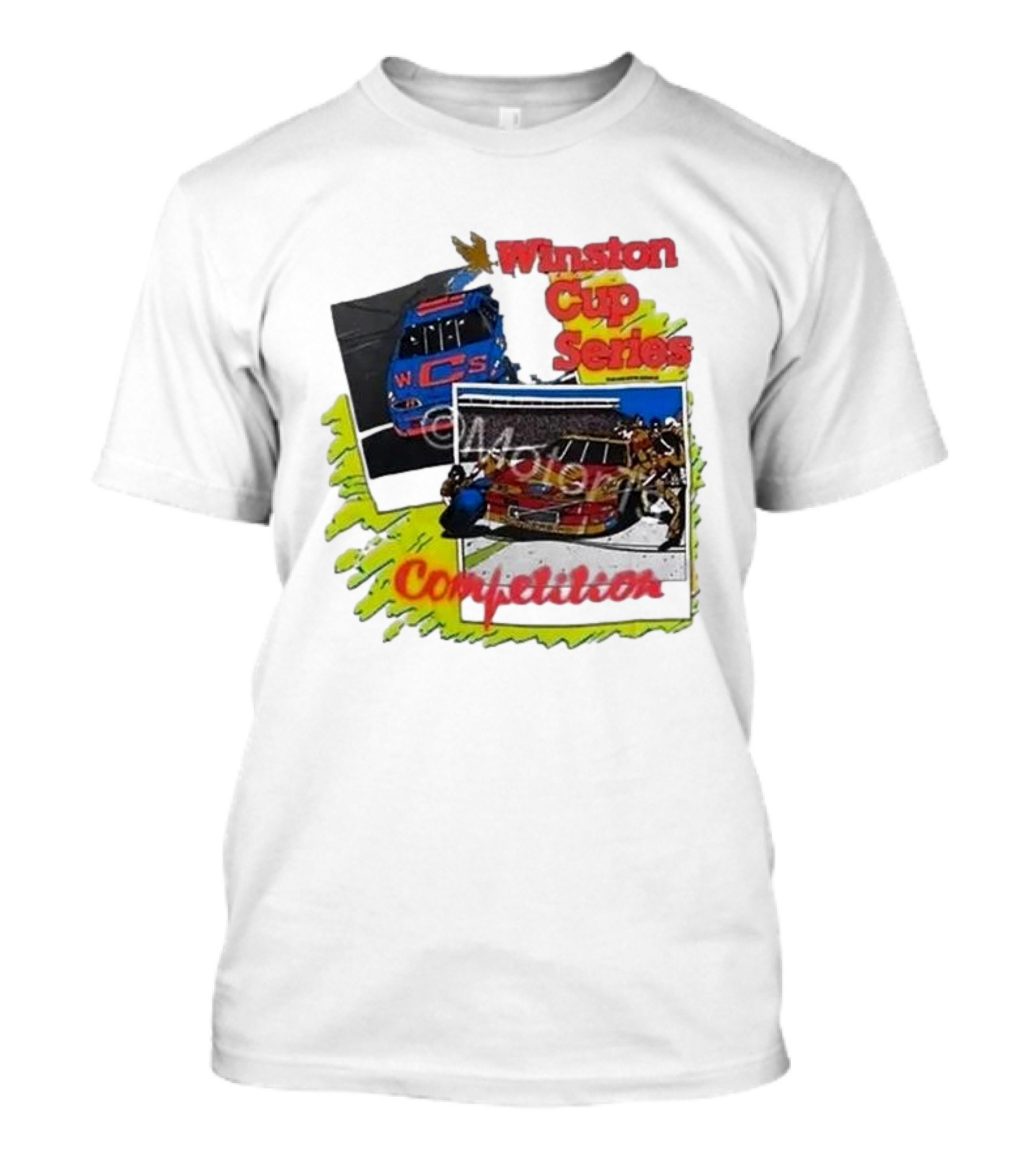 Winston Cup Series Competition Vintage New In Bag 1990 NASCAR T-Shirt