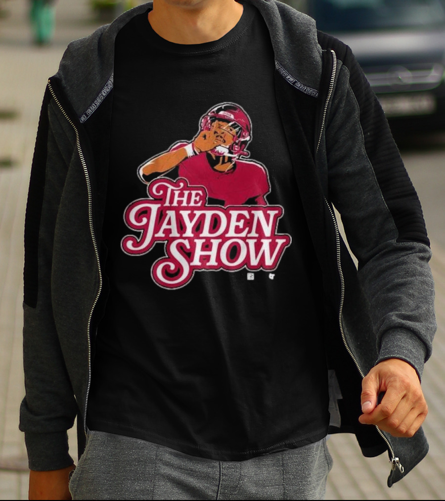 The Jayden Show Jayden Daniels Football Player T-Shirt