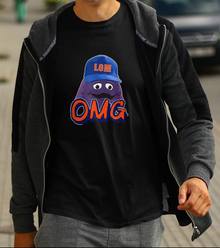 OMG New York LGM Character Hat T-Shirt