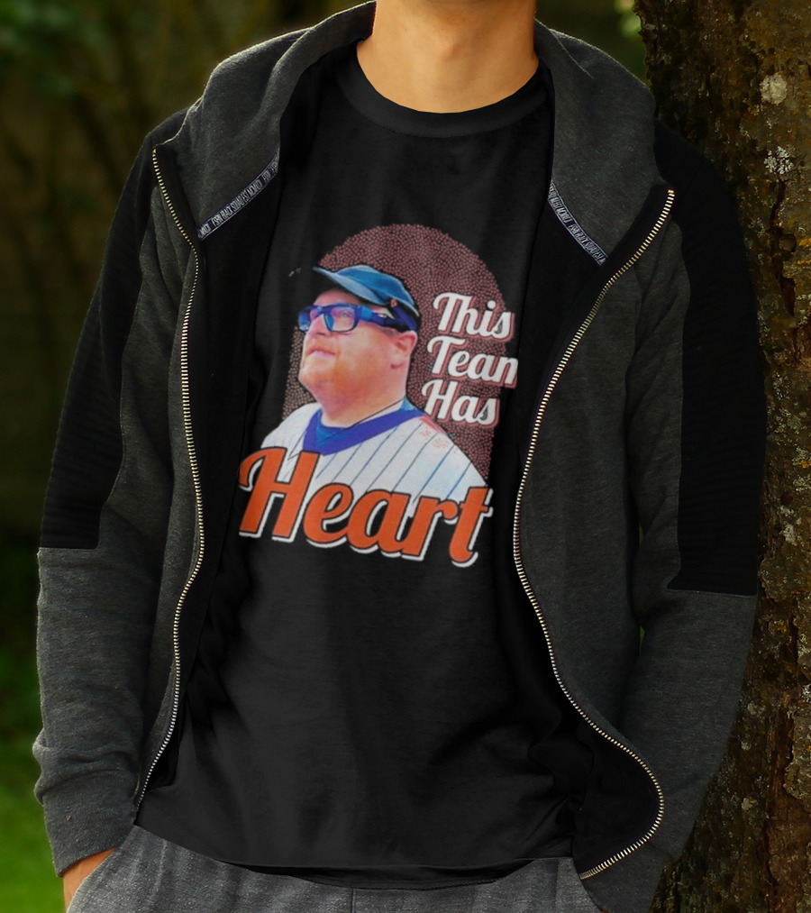 This Team Has Heart Frank Baseball-Inspired Dedication T-Shirt