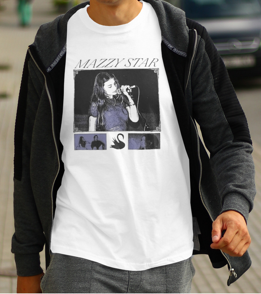 Mazzy Star Band Everybody Seems So Far From Me Dark Swan T-Shirt