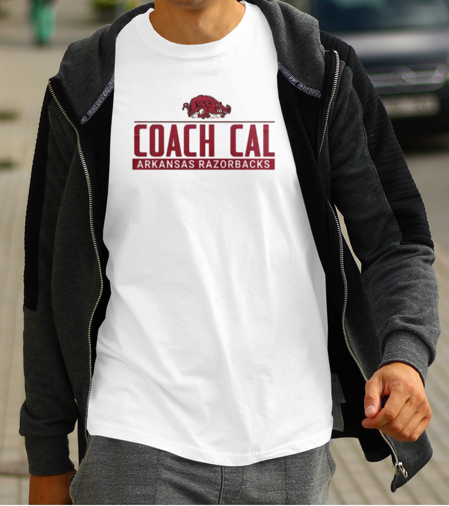 Coach Cal Arkansas Razorbacks T-Shirt