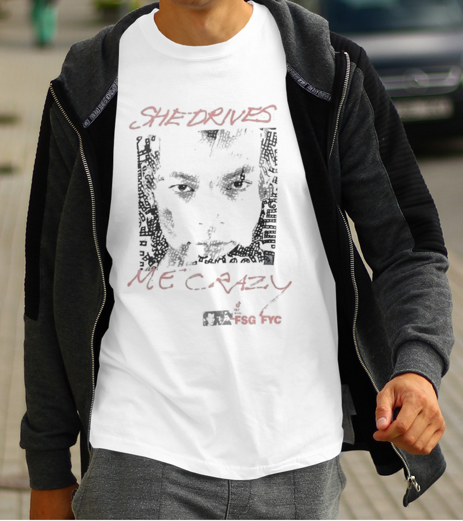 She Drives Me Crazy FSG FYC Face T-Shirt