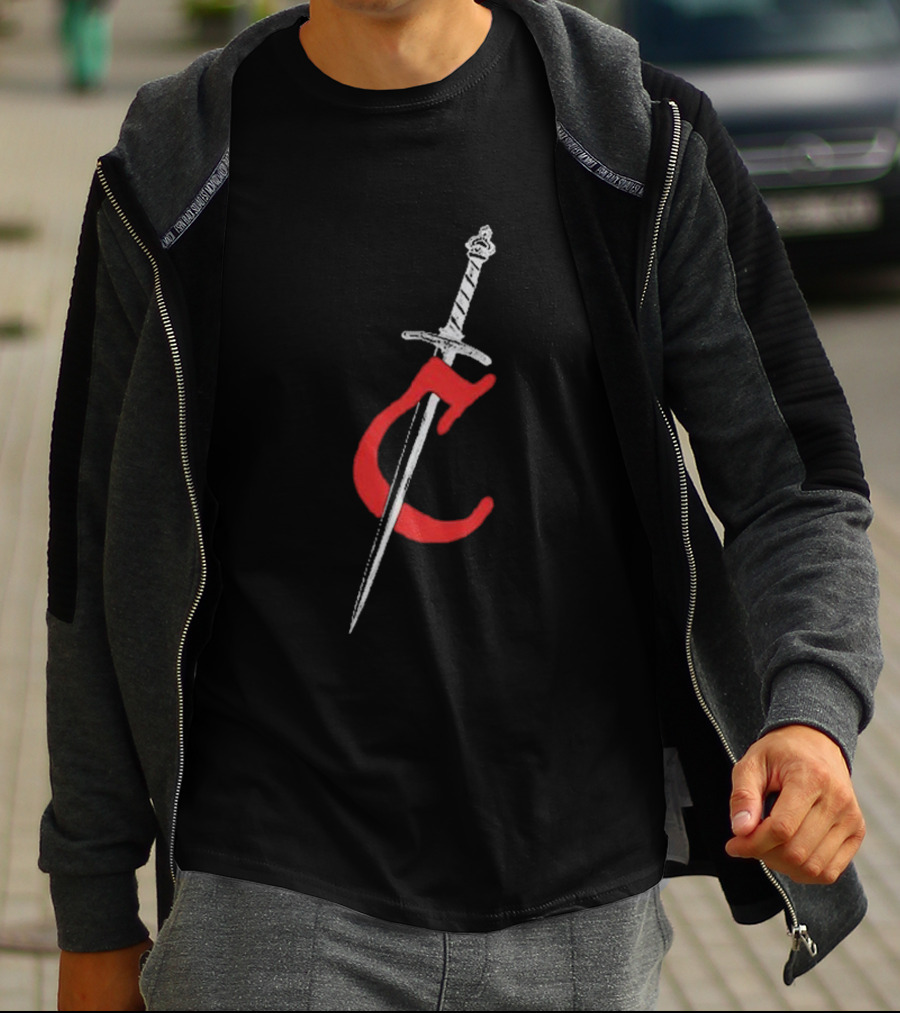 Chrissy Costanza Red Sword Emblem T-Shirt