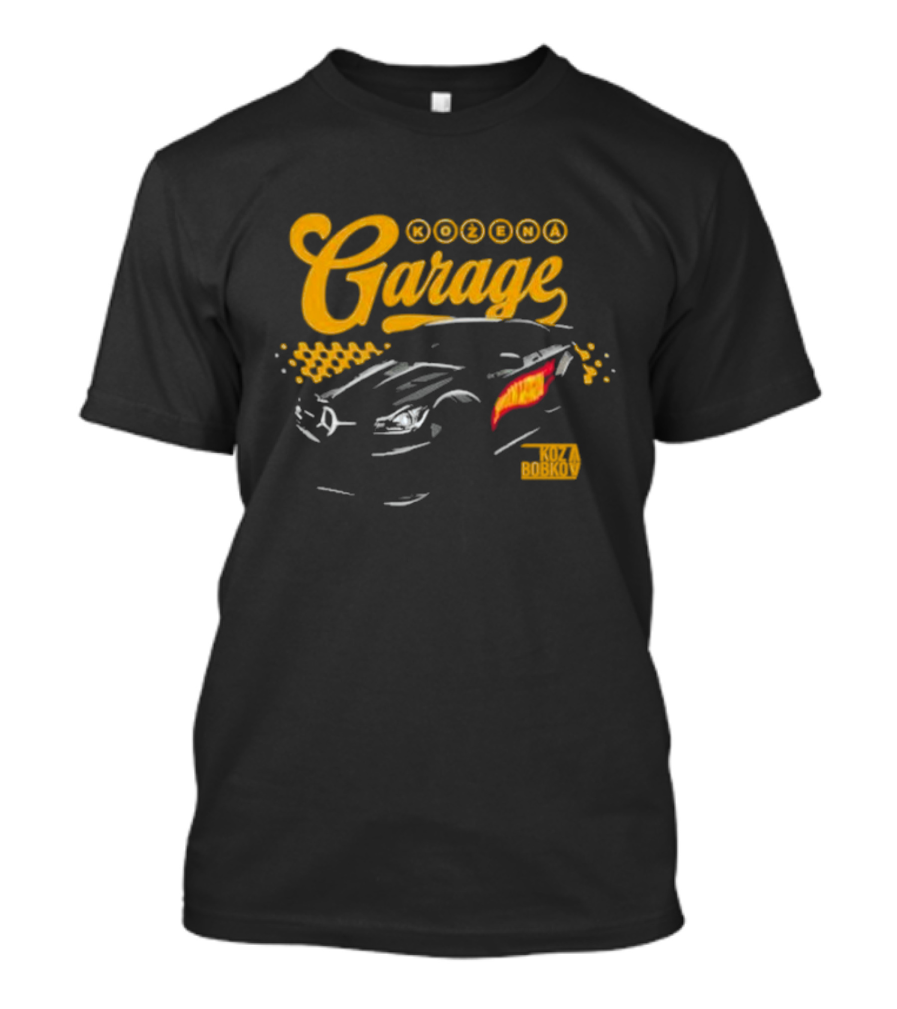 Kozena Garage Koza Bobkov Mercedes Car T-Shirt